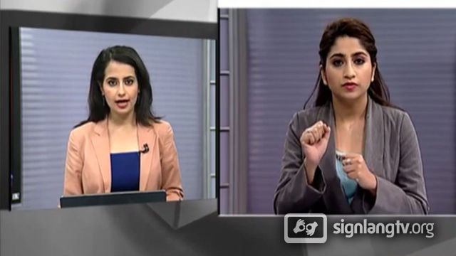 DD News for the Hearing Impaired - Indian Sign Language news