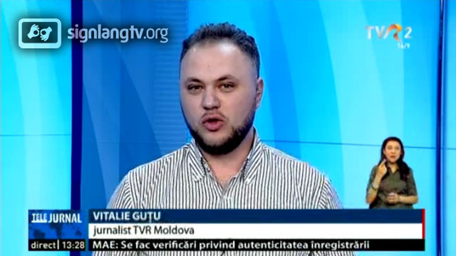 TVR Telejurnal TVR2 - Romanian Sign Language news
